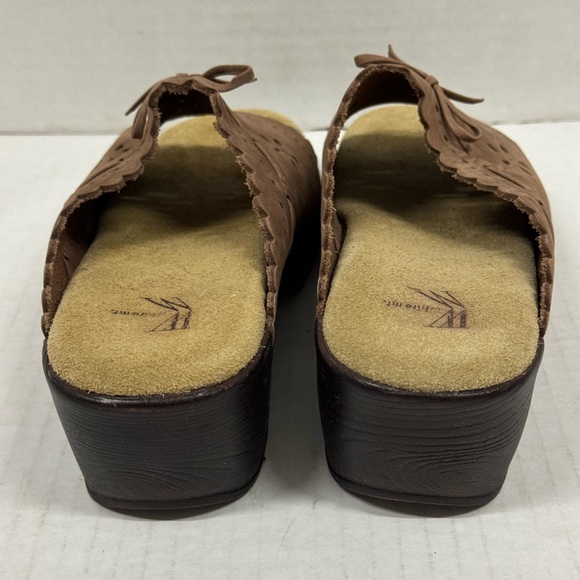 Women’s White Mountain clog style slip on sandals new size 9W - Picture 5 of 9